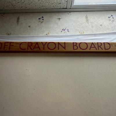 Richmond School Furniture Litho Plate Slated Blackboard with Chalk/Crayon Board (BO-KL)