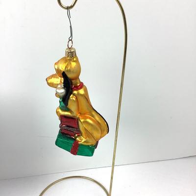 177 Christopher Radko Mickey & Co. "Noel Pluto" Ornament