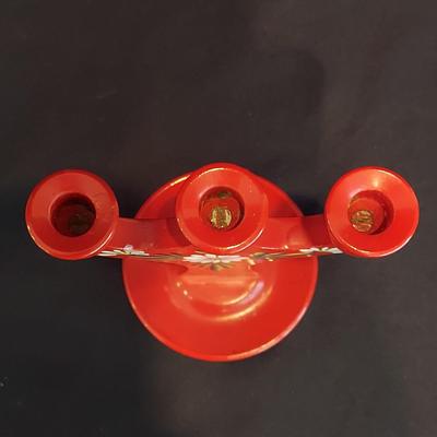 Traditional Scandinavian Wood Decor and  Folk Art Style Ceramic Serving Dishes (DR-BBL)