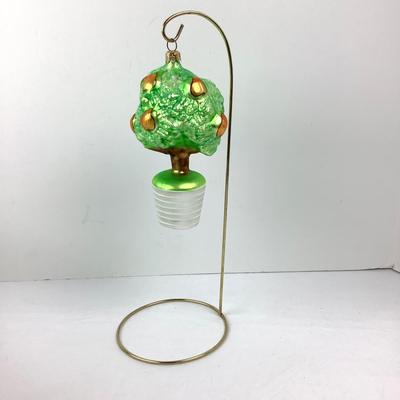 180 Christopher Radko "Partridge in a Pear Tree" SIGNED Ornament
