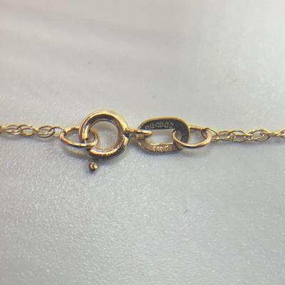 14K & 925 Necklaces with Glitter Ball Pendants (B4-HS)