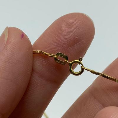 14K & 925 Necklaces with Glitter Ball Pendants (B4-HS)