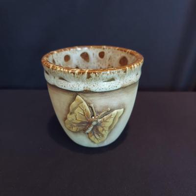 Signed Stoneware Decor and Serving Dishes (DR-BBL)