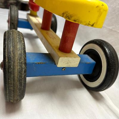 Playskool Scooter, Tupperware Shape-O Ball & Basketball Hoop (BO-KL)