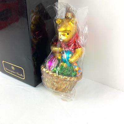 185 Christopher Radko "Easter Pooh" Disney Catalog Ornament NEW