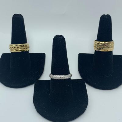 10K Gold Bracelets & Rings (B4-HS)