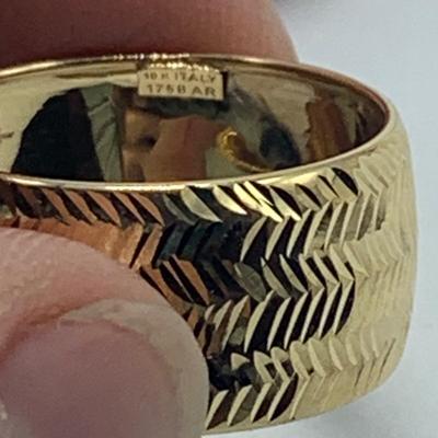 10K Gold Bracelets & Rings (B4-HS)