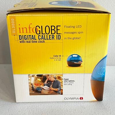 OLYMPIA ~ Info Globe ~ Digital Caller ID ~ *Read Details