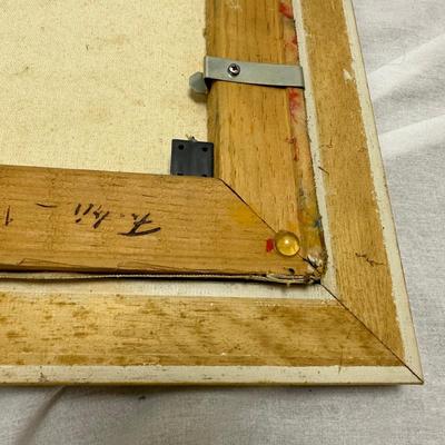 Oil on Canvas Forest Painting by "Jox" (BO-KL)