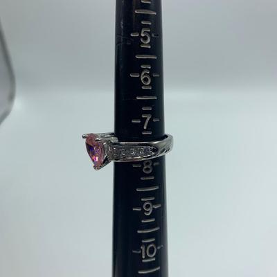 925 Jewelry with Pink and Purple Gemstones (B4-HS)