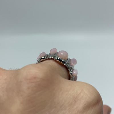 925 Jewelry with Pink and Purple Gemstones (B4-HS)