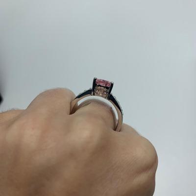 925 Jewelry with Pink and Purple Gemstones (B4-HS)