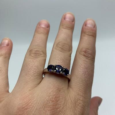 925 Jewelry with Pink and Purple Gemstones (B4-HS)