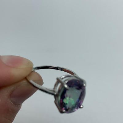925 Jewelry with Pink and Purple Gemstones (B4-HS)