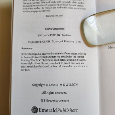 The Fireflies of Estill County by Kim Wilson - Autographed