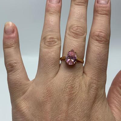 Pink Tourmaline Rings incl. 10K (B4-HS)