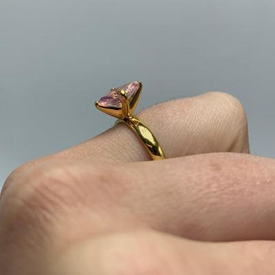 Pink Tourmaline Rings incl. 10K (B4-HS)