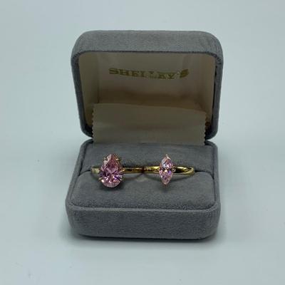 Pink Tourmaline Rings incl. 10K (B4-HS)