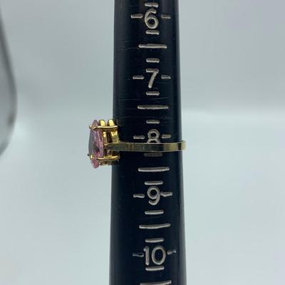 Pink Tourmaline Rings incl. 10K (B4-HS)