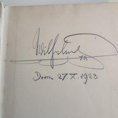 Events & Shapes from 1878 - 1918 by Kaiser Wilhelm II - Autographed