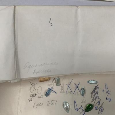 Assortment of Loose Cut Gemstones, incl. Emerald, Aquamarine, Smoky Topaz, Amethyst, Lapis Lazuli, & More (B1-HS)