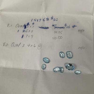 Assortment of Loose Cut Gemstones, incl. Emerald, Aquamarine, Smoky Topaz, Amethyst, Lapis Lazuli, & More (B1-HS)