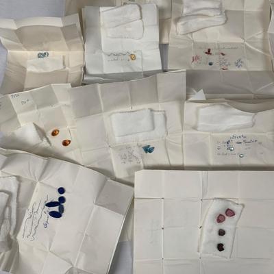 Assortment of Loose Cut Gemstones, incl. Emerald, Aquamarine, Smoky Topaz, Amethyst, Lapis Lazuli, & More (B1-HS)