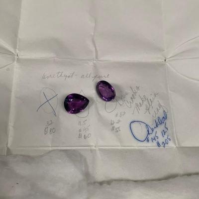 Assortment of Loose Cut Gemstones, incl. Emerald, Aquamarine, Smoky Topaz, Amethyst, Lapis Lazuli, & More (B1-HS)