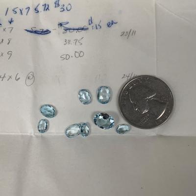 Assortment of Loose Cut Gemstones, incl. Emerald, Aquamarine, Smoky Topaz, Amethyst, Lapis Lazuli, & More (B1-HS)