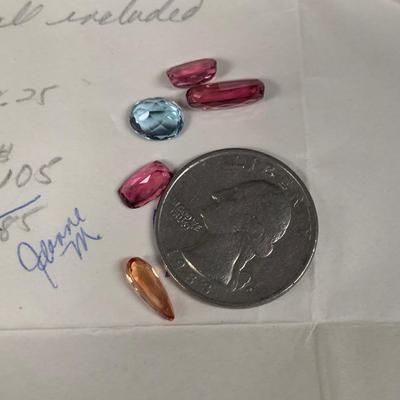 Assortment of Loose Cut Gemstones, incl. Emerald, Aquamarine, Smoky Topaz, Amethyst, Lapis Lazuli, & More (B1-HS)