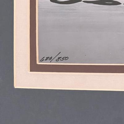 JOHN AKERS ~ S/N Ducks Framed Print