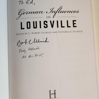 German Influences in Louisville by Ullrich - Autographed