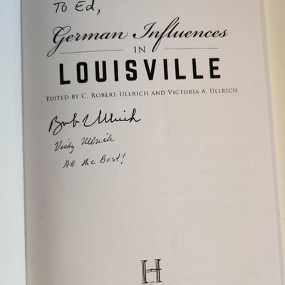 German Influences in Louisville by Ullrich - Autographed