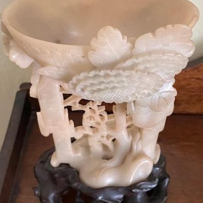Asian Soapstone Sculpture