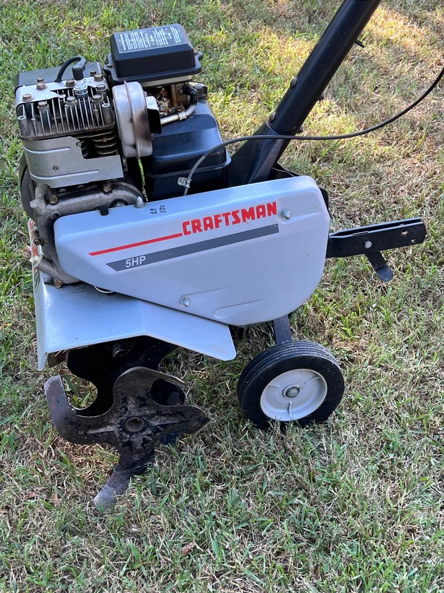 CRAFTSMAN 5HP 24" Front Tine Tiller *Read Details