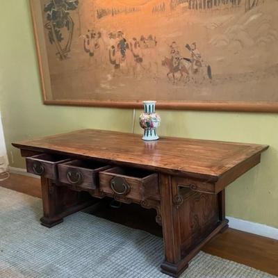 Vintage Asian Style Coffee Table