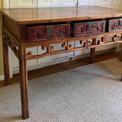 Vintage Asian Sideboard