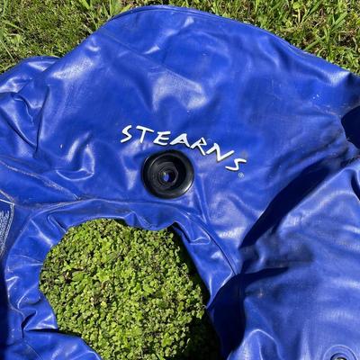 Inflatable Pull Behind Boat Tubes w Covers Lot of 2