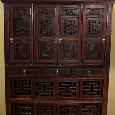 Vintage Asian Cabinet