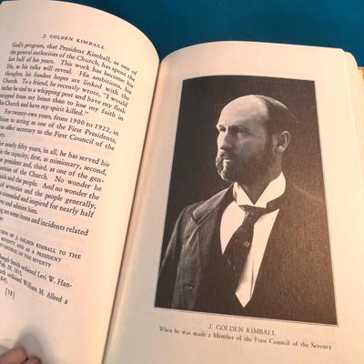 â€œJ. GOLDEN KIMBALL: THE STORY OF A UNIQUE PERSONALITYâ€ BOOK by CLAUDE RICHARDS