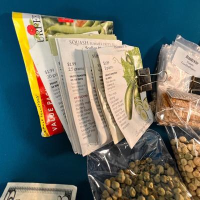 60 ASSORTED PACKETS OF VEGETABLE SEEDS 