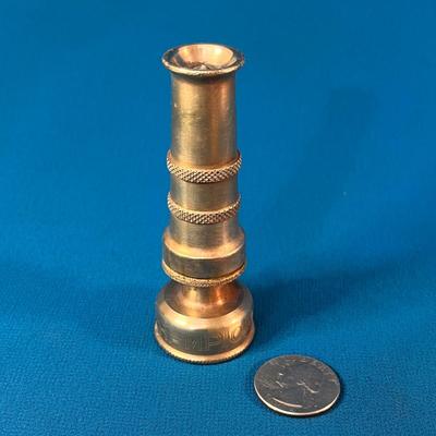 VINTAGE MADE IN ITALY BRASS HOSE NOZZLE â€œCHAMPIONâ€ 