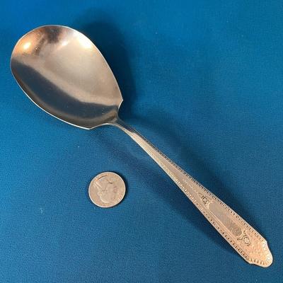 E.P.N.S. SILVER PLATED FANCY SERVING SPOON