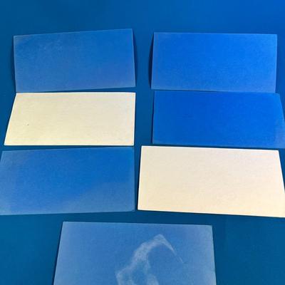 7 ASSORTED 1950â€™s FIRST SECURITY BANK INK BLOTTER ADVERTISING CARDS UTAH SCENES