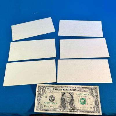 6 VINTAGE BANK OF AMERICA INK BLOTTER ADVERTISING CARDS HAVANA PORT