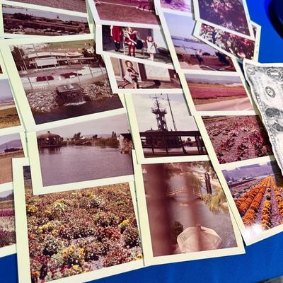 40 COUNT ASSORTED 1963 PHOTO SNAPSHOTS OF UTAH AND CALIFORNIA