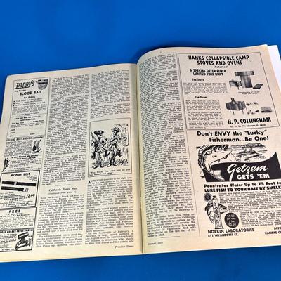 1959 FRONTIER TIMES MAGAZINE COOL ADS, INTERESTING ARTICLES