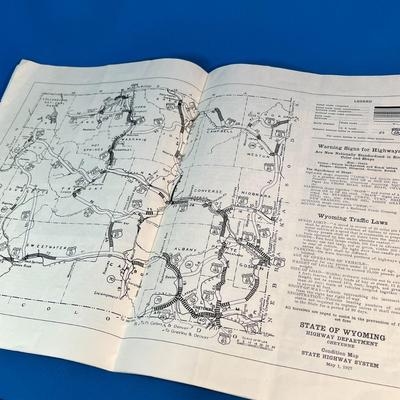 1927 â€œWYOMING ROADSâ€ MAGAZINE ABOUT ROADS AROUND THE STATE