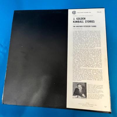 1964 ALBUM OF J. GOLDEN KIMBALL STORIES, SPEECHES RECORDED BY HECTOR LEE 