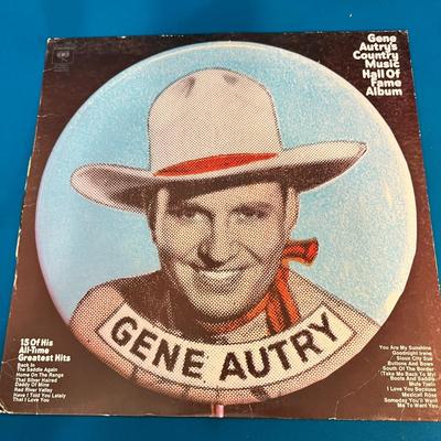 VINTAGE GENE AUTRYâ€™S COUNTRY MUSIC HALL OF FAME RECORD ALBUM